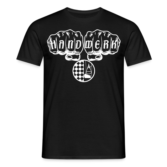 Unisex T-Shirt "Bodenleger" Schwarz Männer T-Shirt