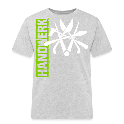 Unisex Workwear T-Shirt "Spengler" Grau meliert Männer Workwear T-Shirt