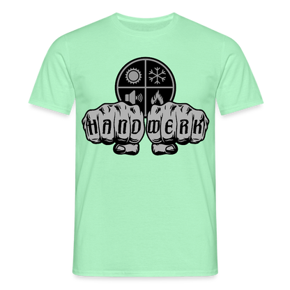 Unisex T-Shirt "Isolierer" Mintgrün Männer T-Shirt