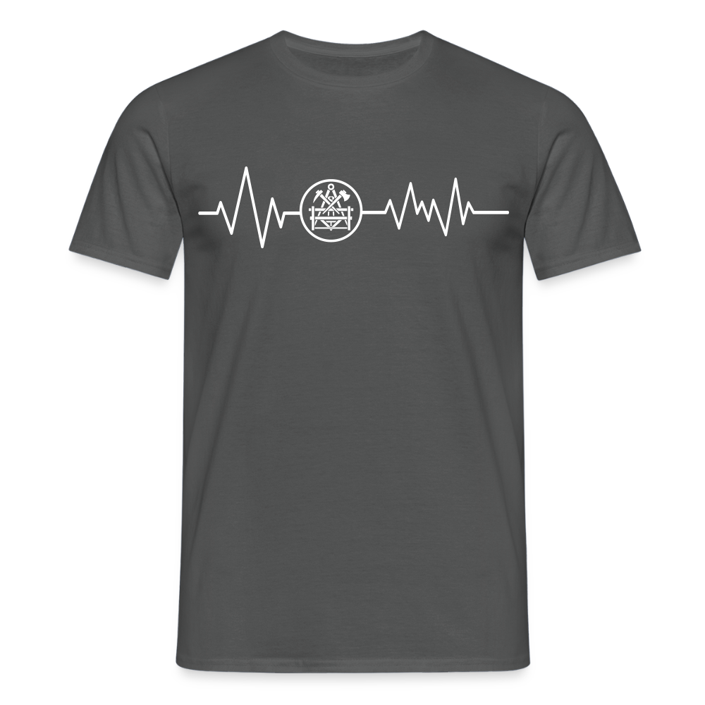 Unisex T-Shirt "Betonbauer" Anthrazit Männer T-Shirt