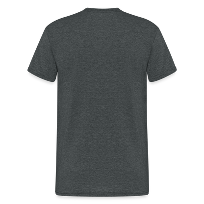 Unisex T-Shirt "Feuerwehr 6" - Dunkelgrau meliert