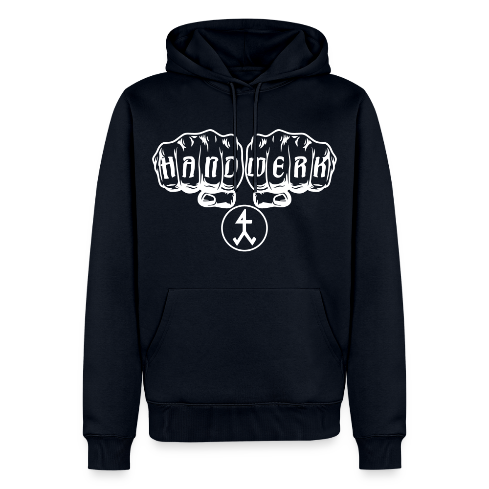 Männer Premium Hoodie "Steinmetz" Navy Männer Premium Hoodie
