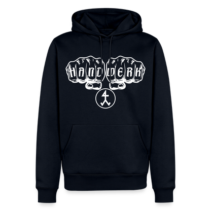 Männer Premium Hoodie "Steinmetz" Navy Männer Premium Hoodie
