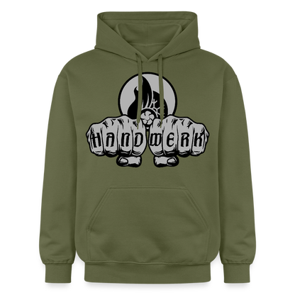 Gildan Unisex Softstyle® "Klimatechniker" Militärgrün Gildan Unisex Softstyle® Midweight Hoodie