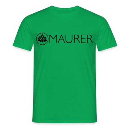 Unisex T-Shirt "Maurer" Kelly Green Männer T-Shirt