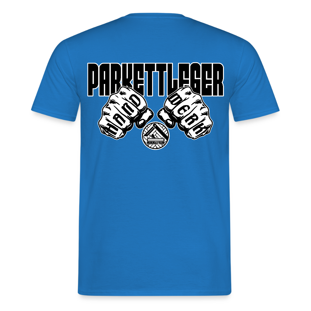 Unisex T-Shirt "Parkettleger" Royalblau Männer T-Shirt