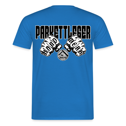Unisex T-Shirt "Parkettleger" Royalblau Männer T-Shirt
