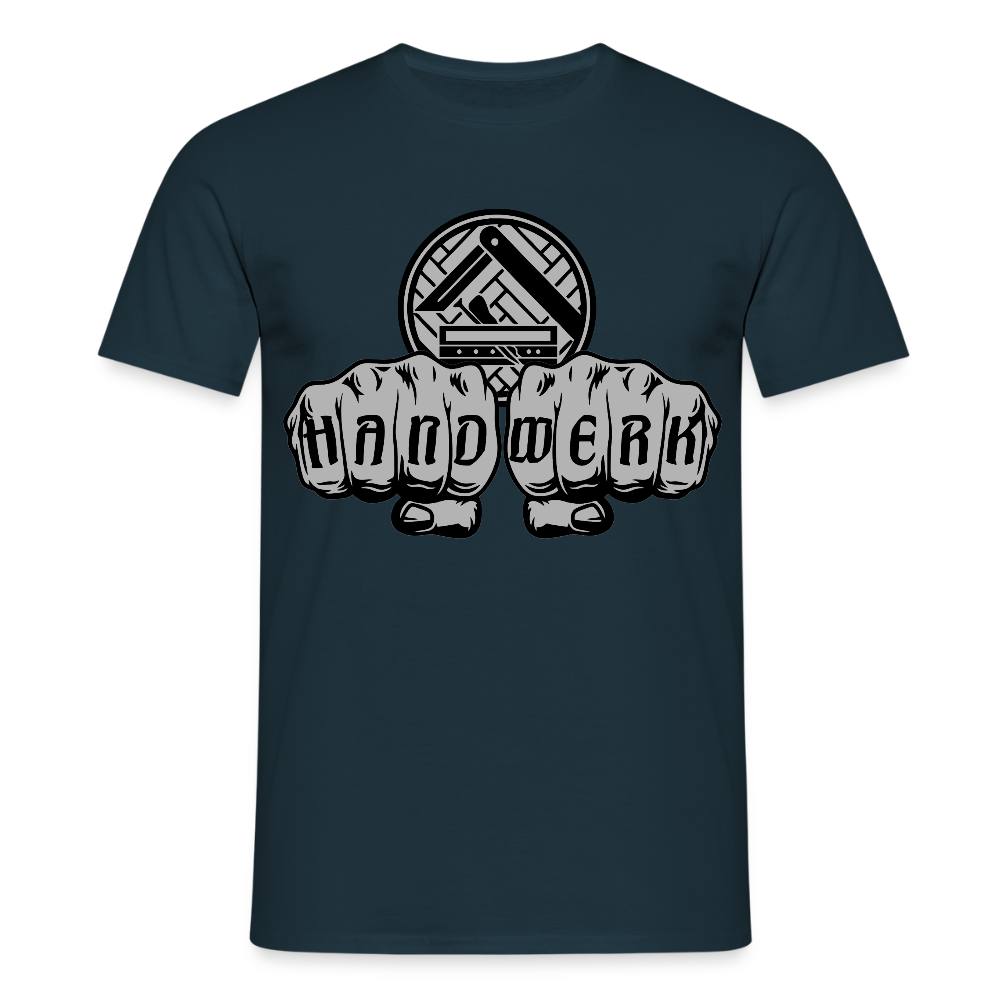 Unisex T-Shirt "Parkettleger" Navy Männer T-Shirt