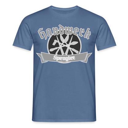 Unisex T-Shirt "Spengler" Taubenblau Männer T-Shirt