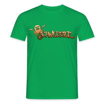Unisex T-Shirt "Schweisser" Kelly Green Männer T-Shirt
