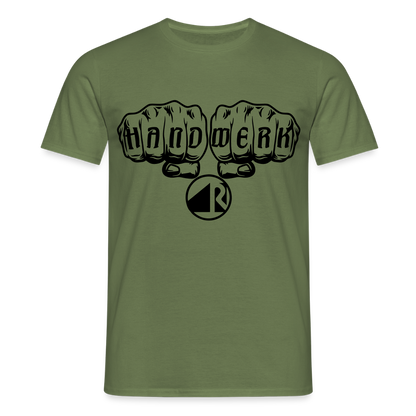Unisex T-Shirt "Raumausstatter" Militärgrün Männer T-Shirt