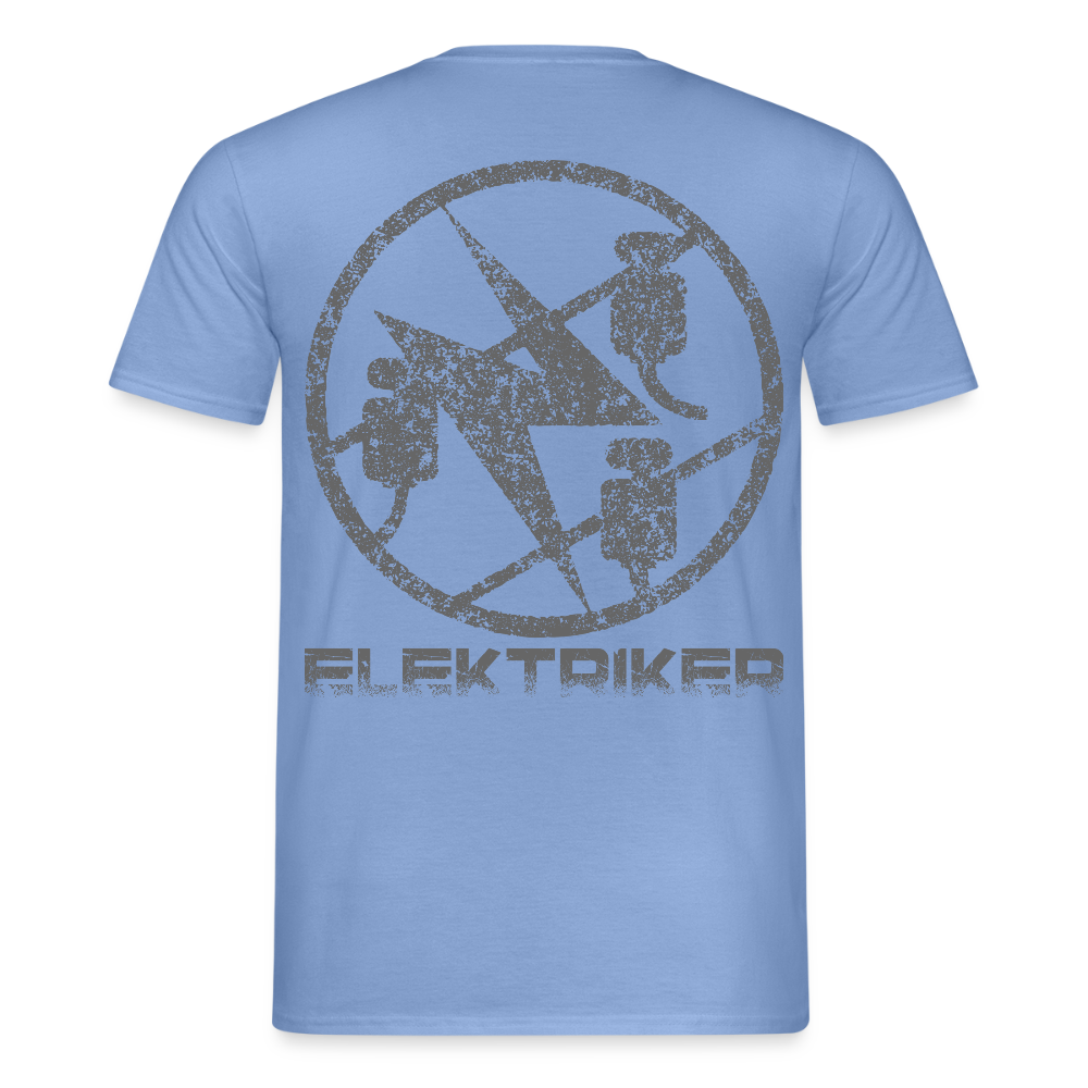 Unisex T-Shirt "Elektriker" carolina blue Männer T-Shirt