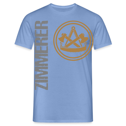 Unisex T-Shirt "Zimmerer" carolina blue Männer T-Shirt