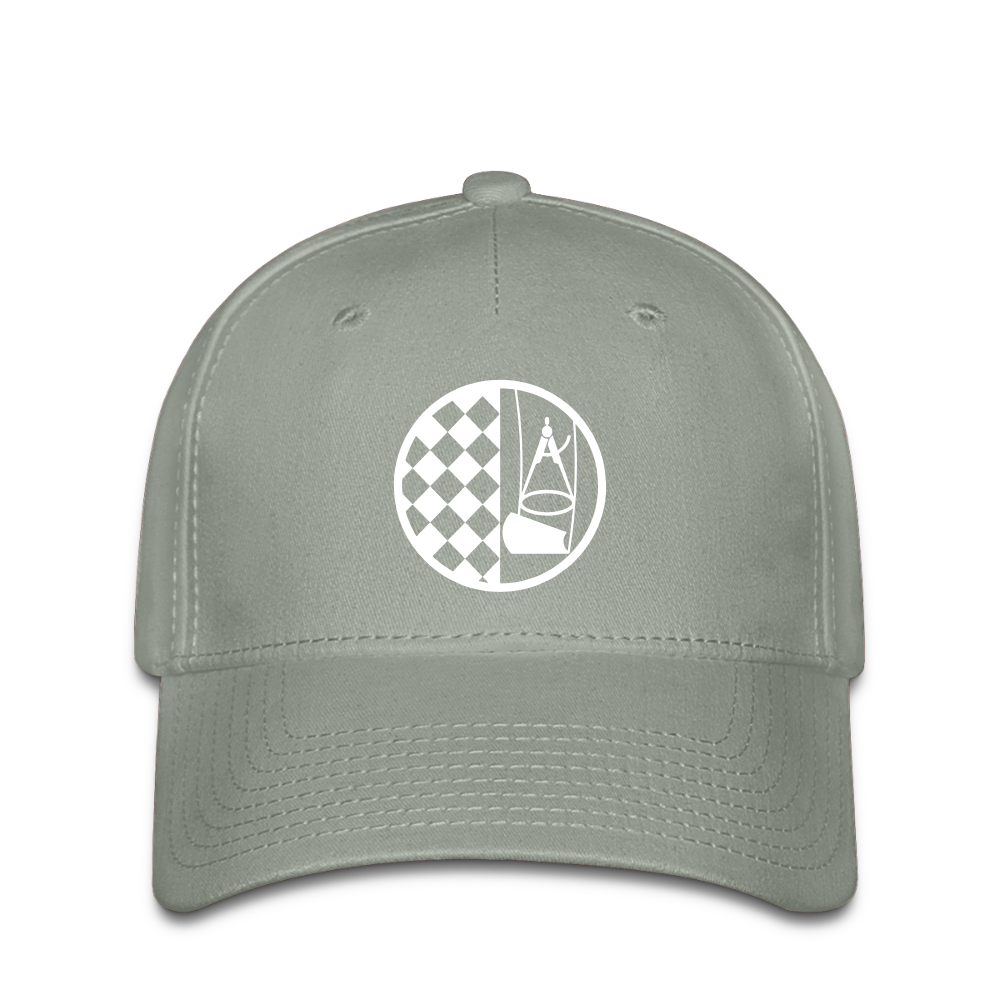 Flexfit Cap "Bodenleger" Grüngrau Flexfit Cap