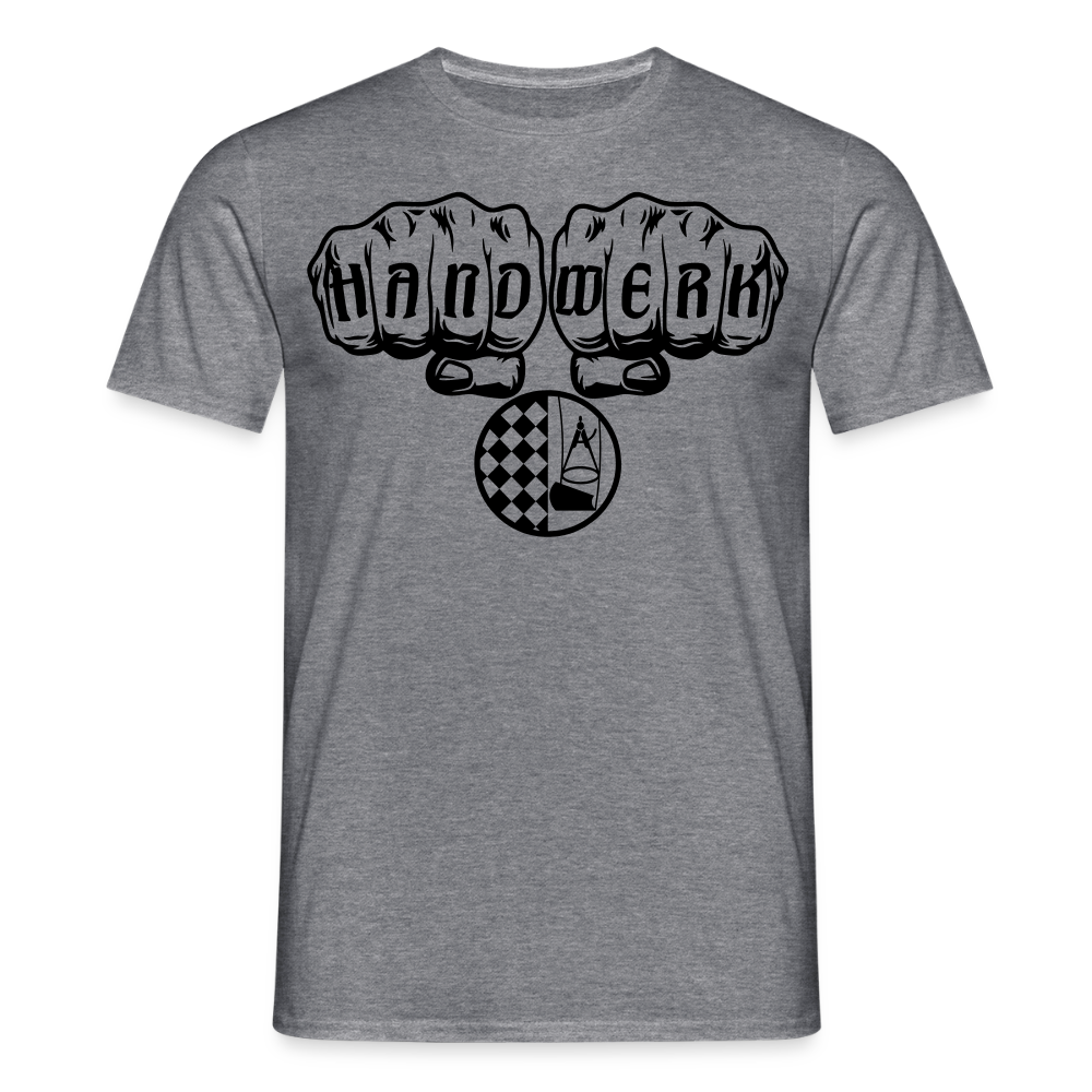 Unisex T-Shirt "Bodenleger" Graphit meliert Männer T-Shirt