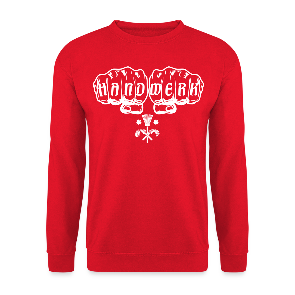 Unisex Pullover "Schornsteinfeger" Rot Unisex Pullover