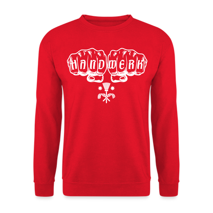 Unisex Pullover "Schornsteinfeger" Rot Unisex Pullover