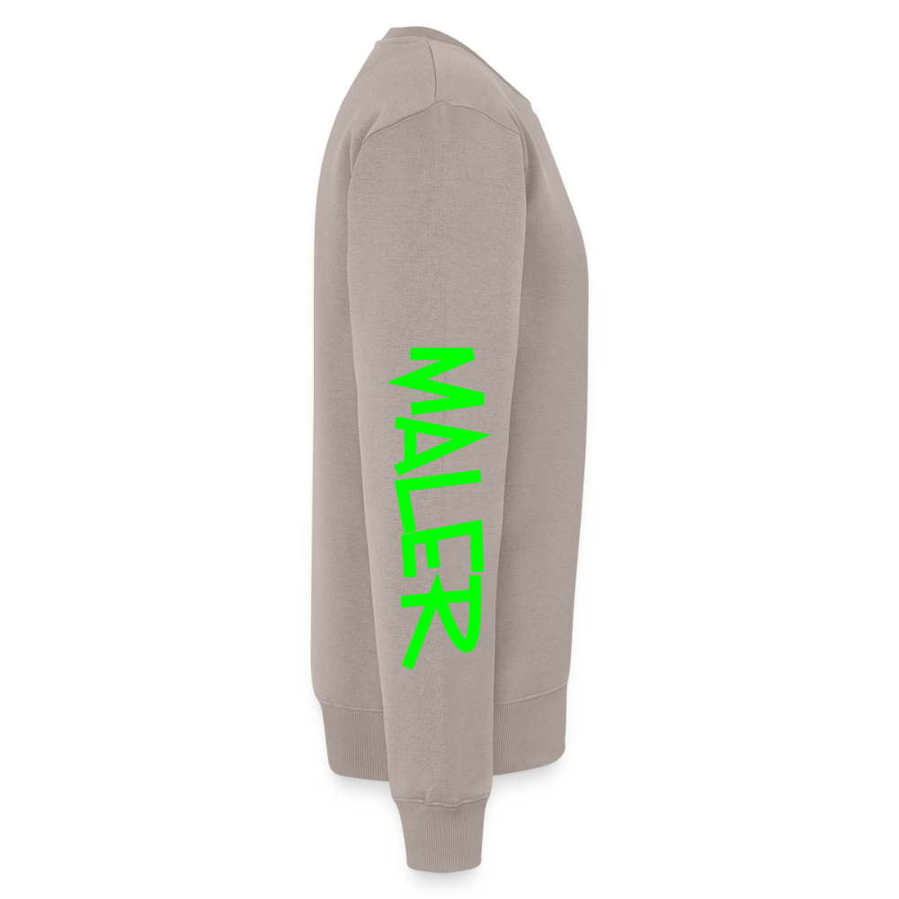 Unisex Premium Pullover "Maler" neongrün Männer Premium Pullover