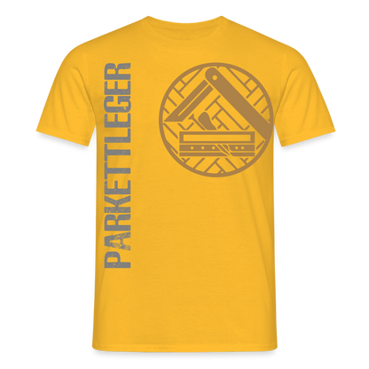 Unisex T-Shirt "Parkettleger" Gelb Männer T-Shirt