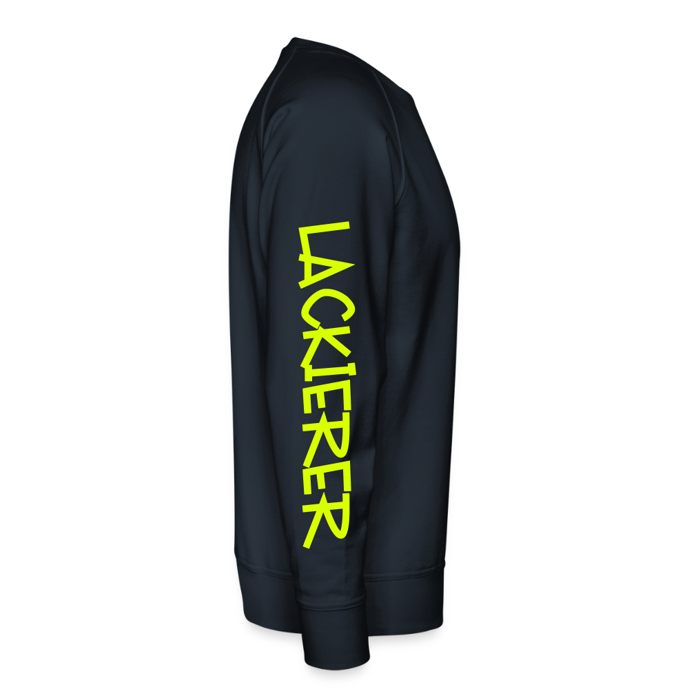 Unisex Premium Pullover "Lackierer" neongelb Männer Premium Pullover