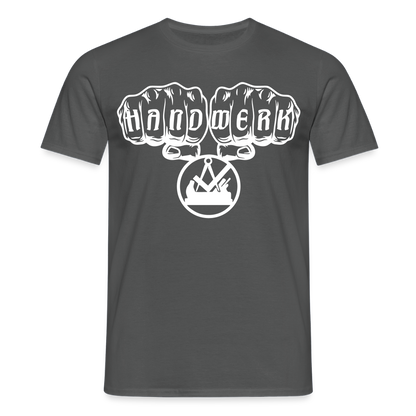 Unisex T-Shirt "Schreiner" Anthrazit Männer T-Shirt