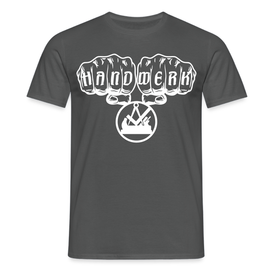 Unisex T-Shirt "Schreiner" Anthrazit Männer T-Shirt