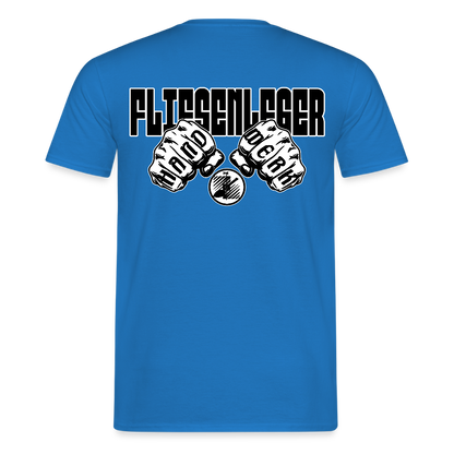 Unisex T-Shirt "Fliesenleger" Royalblau Männer T-Shirt