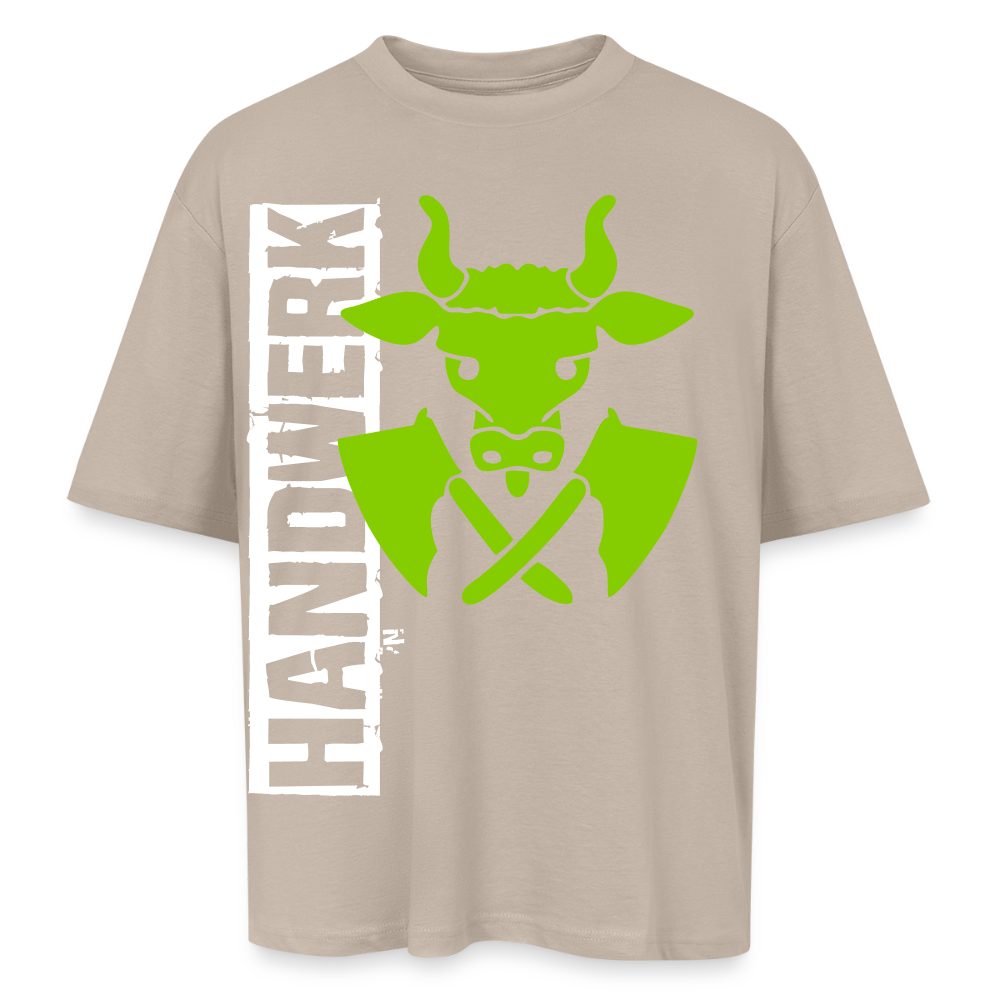 Oversized Unisex T-Shirt "Metzger" Sahara Oversized Unisex T-Shirt