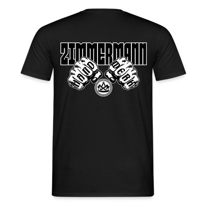 Unisex T-Shirt "Zimmermann" Schwarz Männer T-Shirt