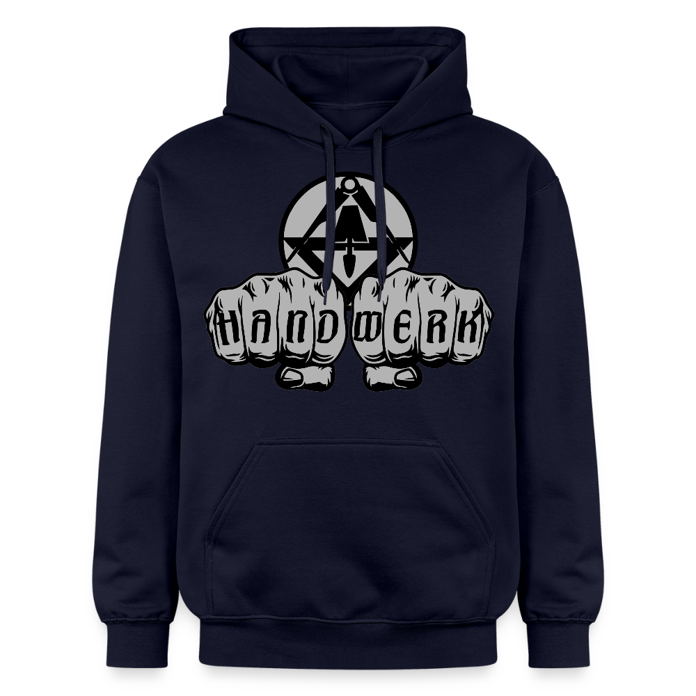 Gildan Unisex Softstyle® "Stuckateur" Navy Gildan Unisex Softstyle® Midweight Hoodie