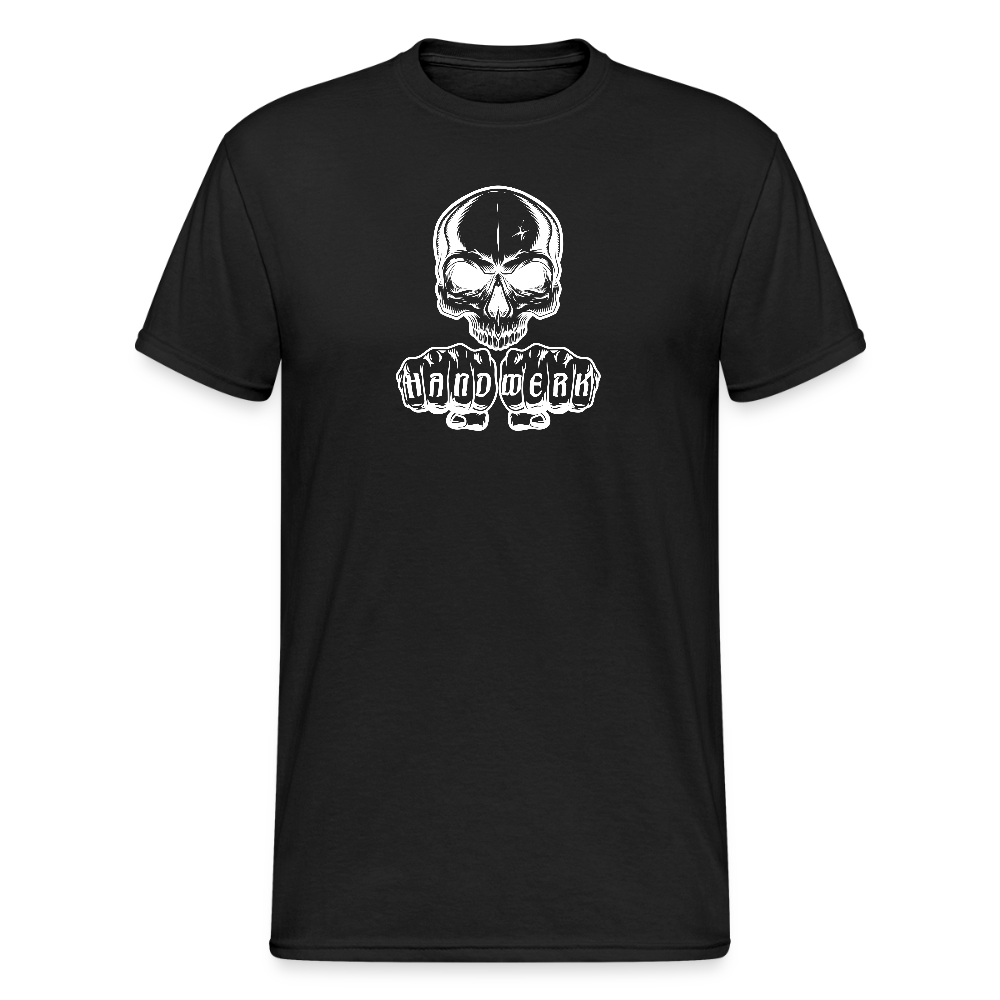 Unisex Heavy T-Shirt "Skull" Schwarz Männer Gildan Heavy T-Shirt