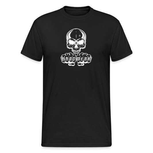 Unisex Heavy T-Shirt "Skull" Schwarz Männer Gildan Heavy T-Shirt