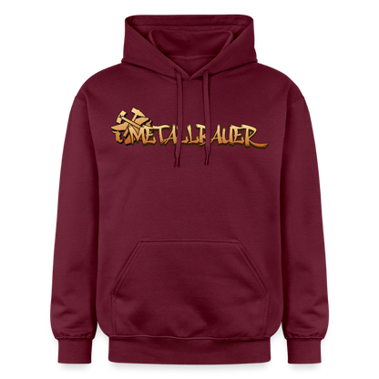 Gildan Unisex Softstyle® "Metallbauer" Maroon Gildan Unisex Softstyle® Midweight Hoodie