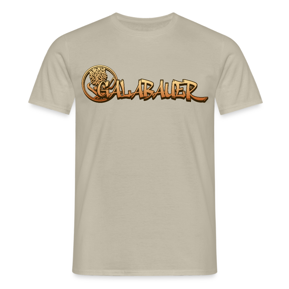 Unisex T-Shirt "Galabauer" Sandbeige Männer T-Shirt