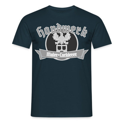 Unisex T-Shirt "Maler/Lackierer" Navy Männer T-Shirt