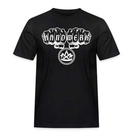 Männer Workwear T-Shirt "Zimmermann" - Schwarz