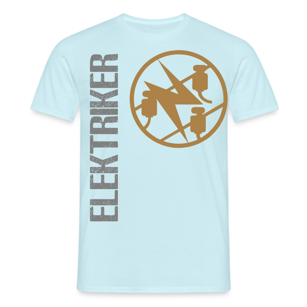 Unisex T-Shirt "Elektriker" Sky Männer T-Shirt