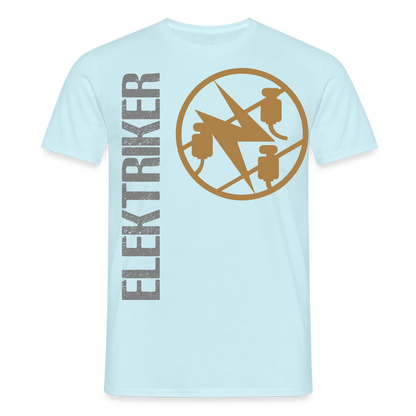 Unisex T-Shirt "Elektriker" Sky Männer T-Shirt