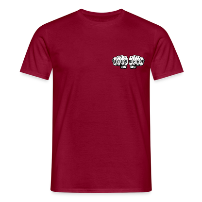 Unisex T-Shirt "Metallbauer" - Ziegelrot