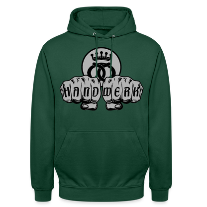 Unisex Hoodie "Bäcker" Flaschengrün Unisex Hoodie