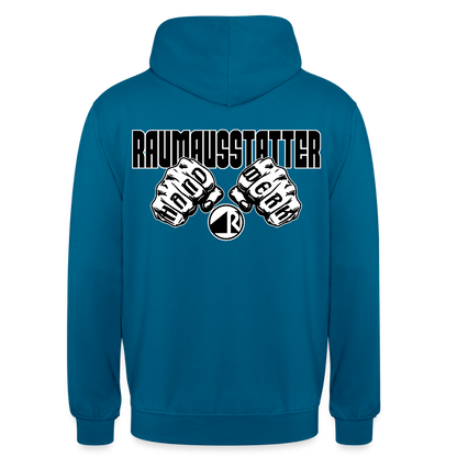 Unisex Hoodie "Raumausstatter" (beidseitig bedruckt) Tiefseeblau Unisex Hoodie