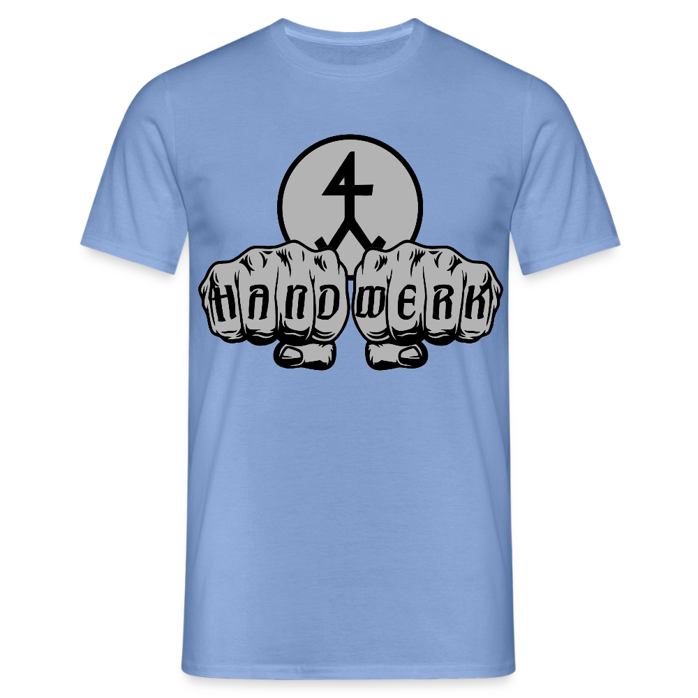 Unisex T-Shirt "Steinmetz" carolina blue Männer T-Shirt