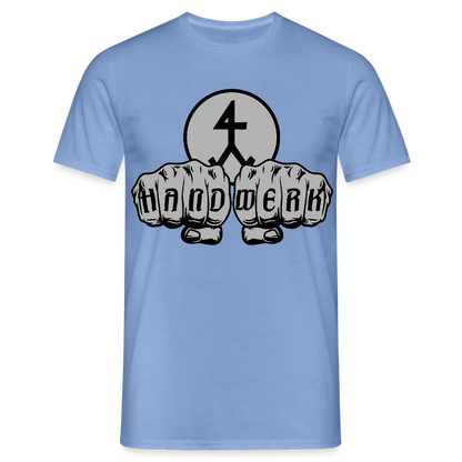 Unisex T-Shirt "Steinmetz" carolina blue Männer T-Shirt