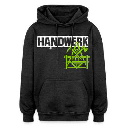 Oversized Unisex Hoodie "Betonbauer" Anthrazit Oversized Unisex Hoodie
