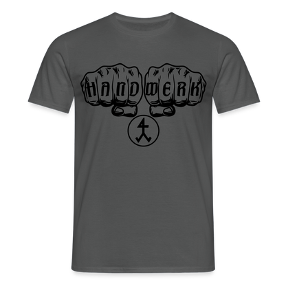 Unisex T-Shirt "Steinmetz" Anthrazit Männer T-Shirt