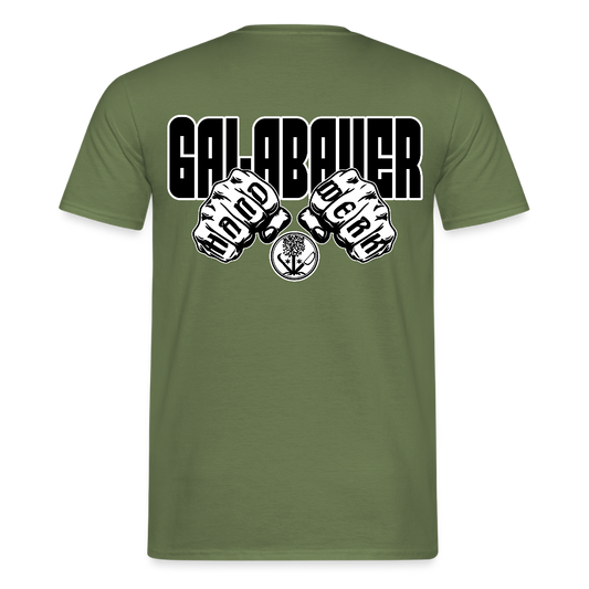 Unisex T-Shirt "GaLaBauer" Militärgrün Männer T-Shirt
