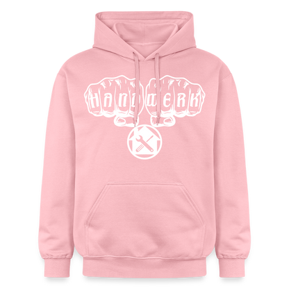 Gildan Unisex Softstyle® "Hausmeister" Hellrosa Gildan Unisex Softstyle® Midweight Hoodie