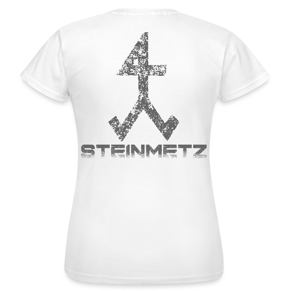 Frauen T-Shirt "Steinmetz" Weiß Frauen T-Shirt