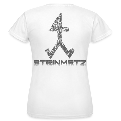 Frauen T-Shirt "Steinmetz" Weiß Frauen T-Shirt