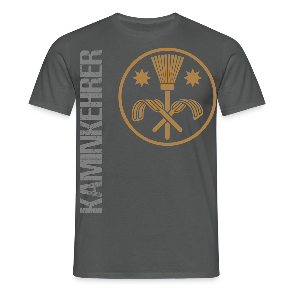 Unisex T-Shirt "Kaminkehrer" Anthrazit Männer T-Shirt